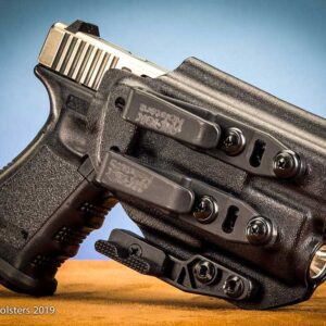 Glock 19 with Enforce APLc light IWB Holster