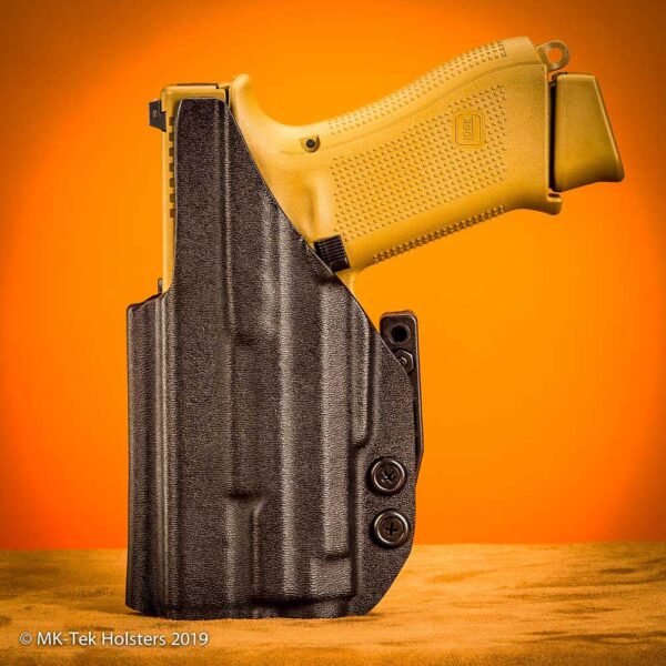 Glock 19 with Enforce APLc light IWB Holster