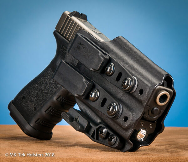 Glock 19 Olight PLmini 2 IWB Holster