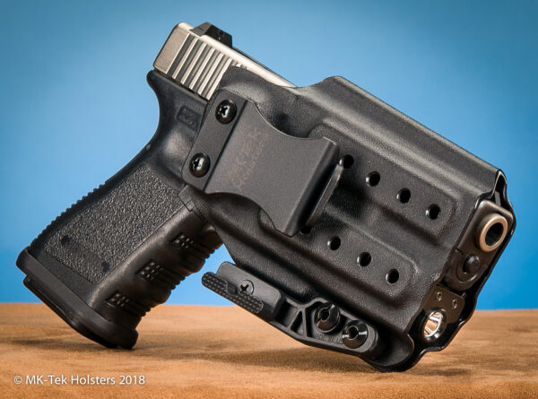 Glock 19 Olight PLmini 2 IWB Holster