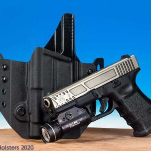 Glock 19 with TLR1 HL Light and OWB Holster