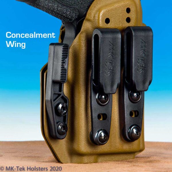 SW MP Compact with Streamlight TLR7a IWB Holster