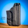 SW Shield Tuckable IWB Holster for tucked in shirt concealed carry