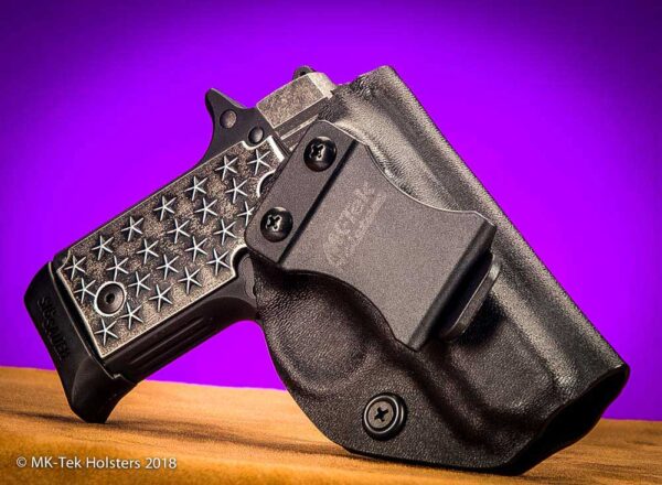 Sig Sauer P238 no laser IWB Holster for concealed carry