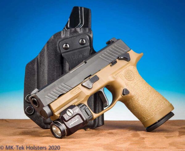 Sig Sauer P320 Streamlight TLR7 or TLR8 IWB Holster for concealed carry