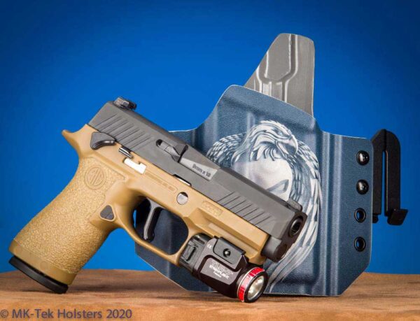 Sig P320 Compact or Carry with Streamlight TLR 7A or 8A OWB Holster